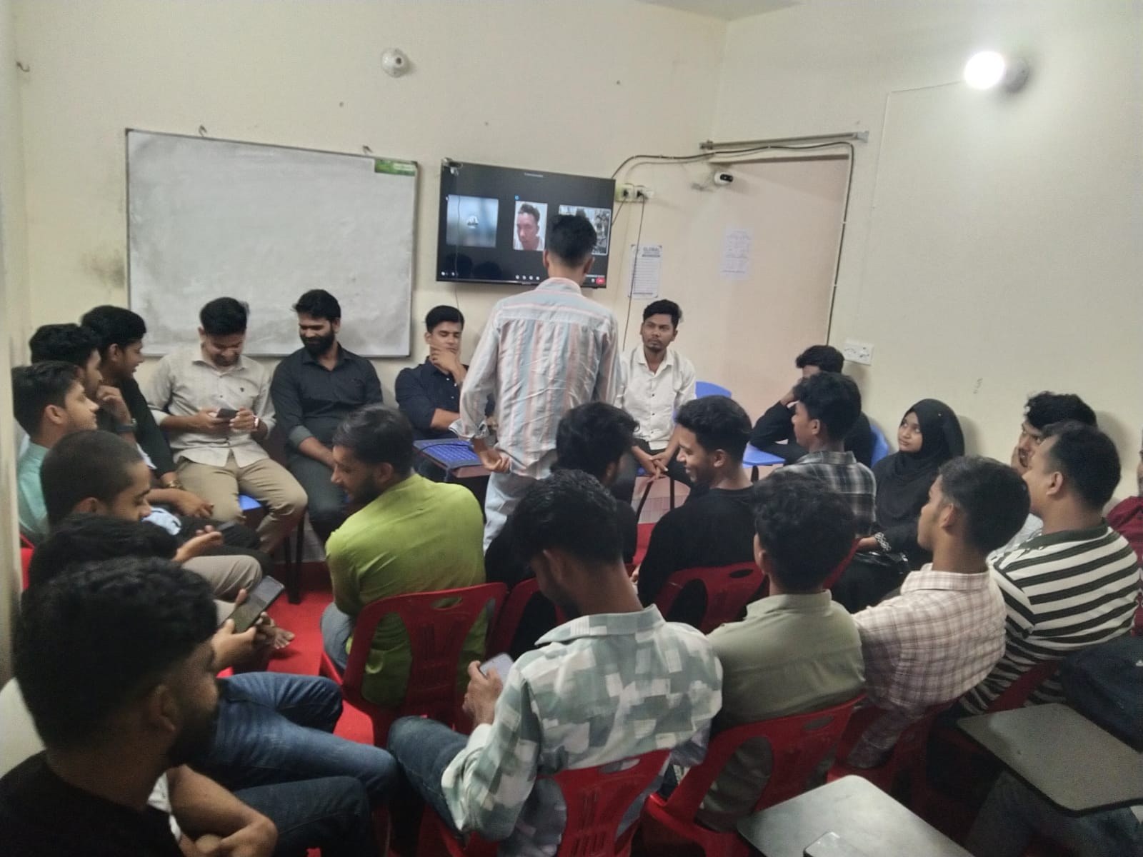 Global Learning Academy classroom session